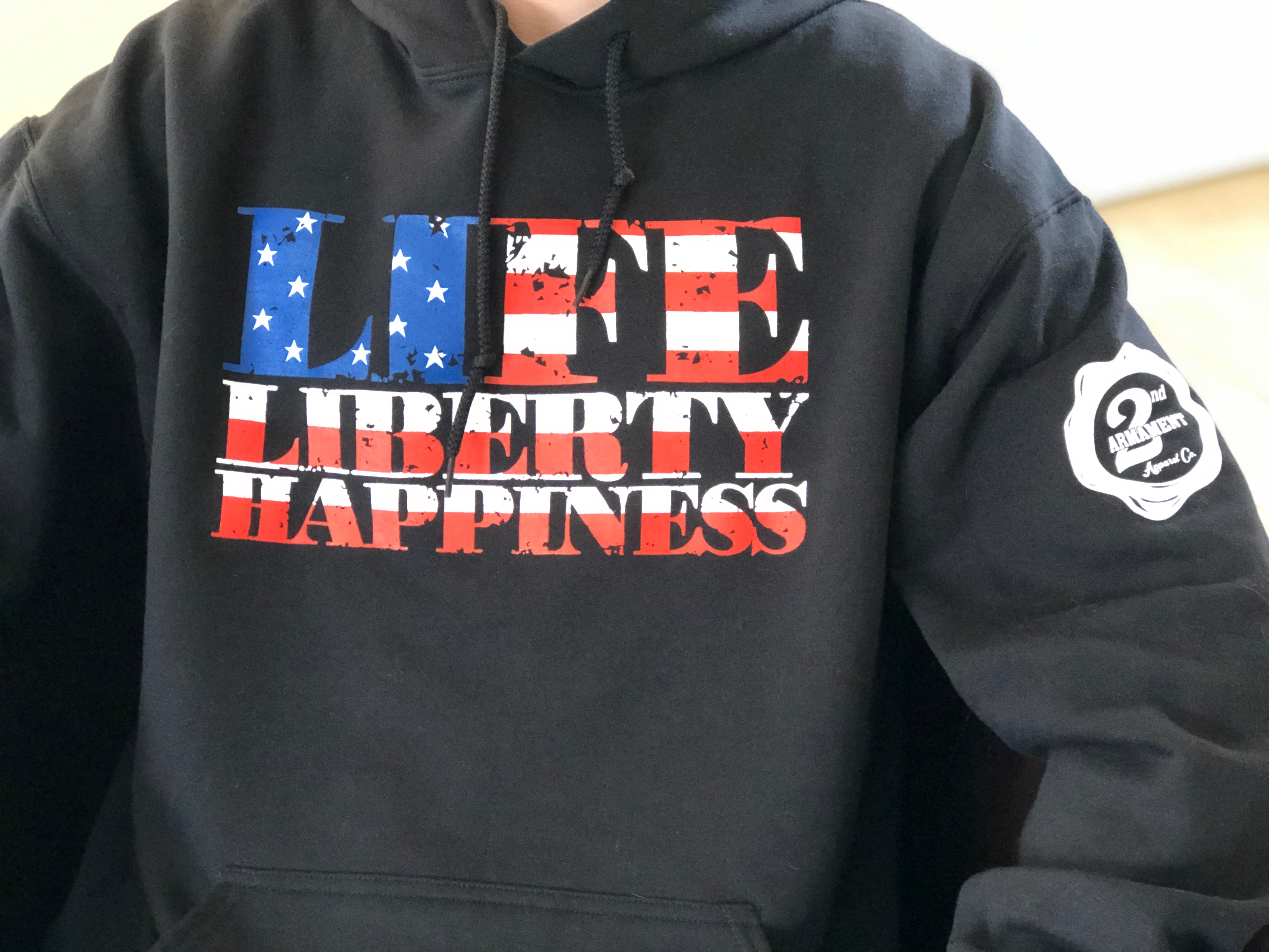 Life.Liberty.Happiness Hoodie